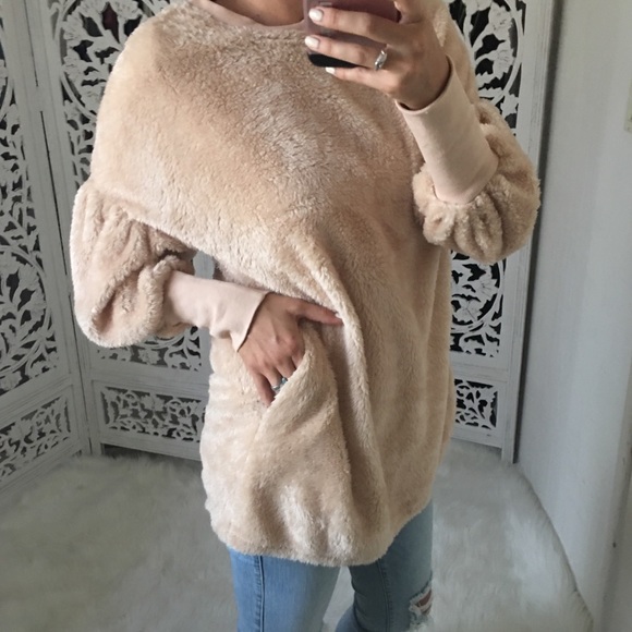 LAST 1️⃣ Plush Sweater/Mini Dress - Picture 4 of 6